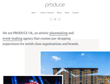 Tablet Screenshot of produceuk.com